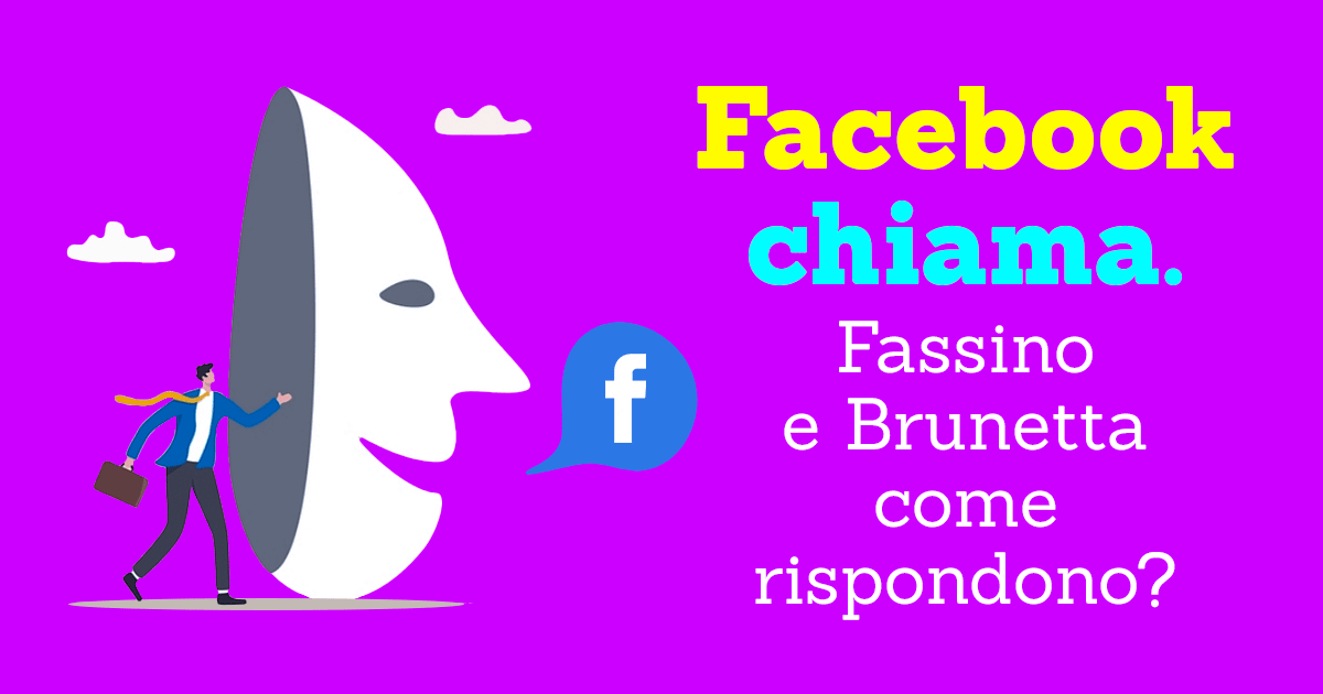 Facebook chiama. Fassino e Brunetta come rispondono?