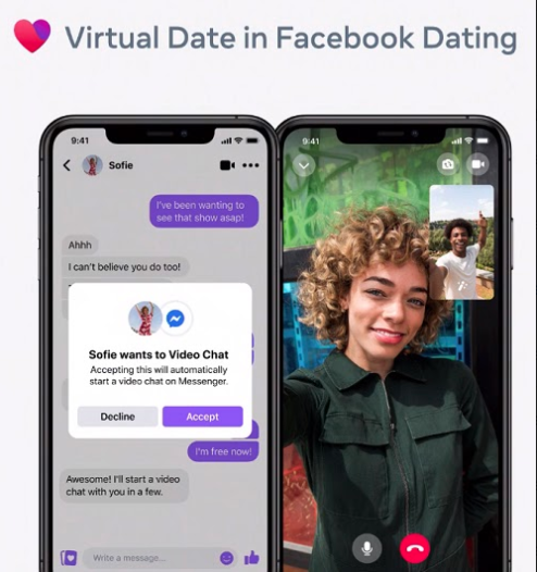 facebook virtual dating
