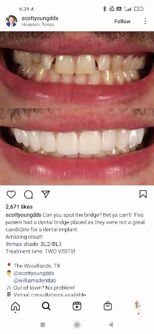 esempio dentista